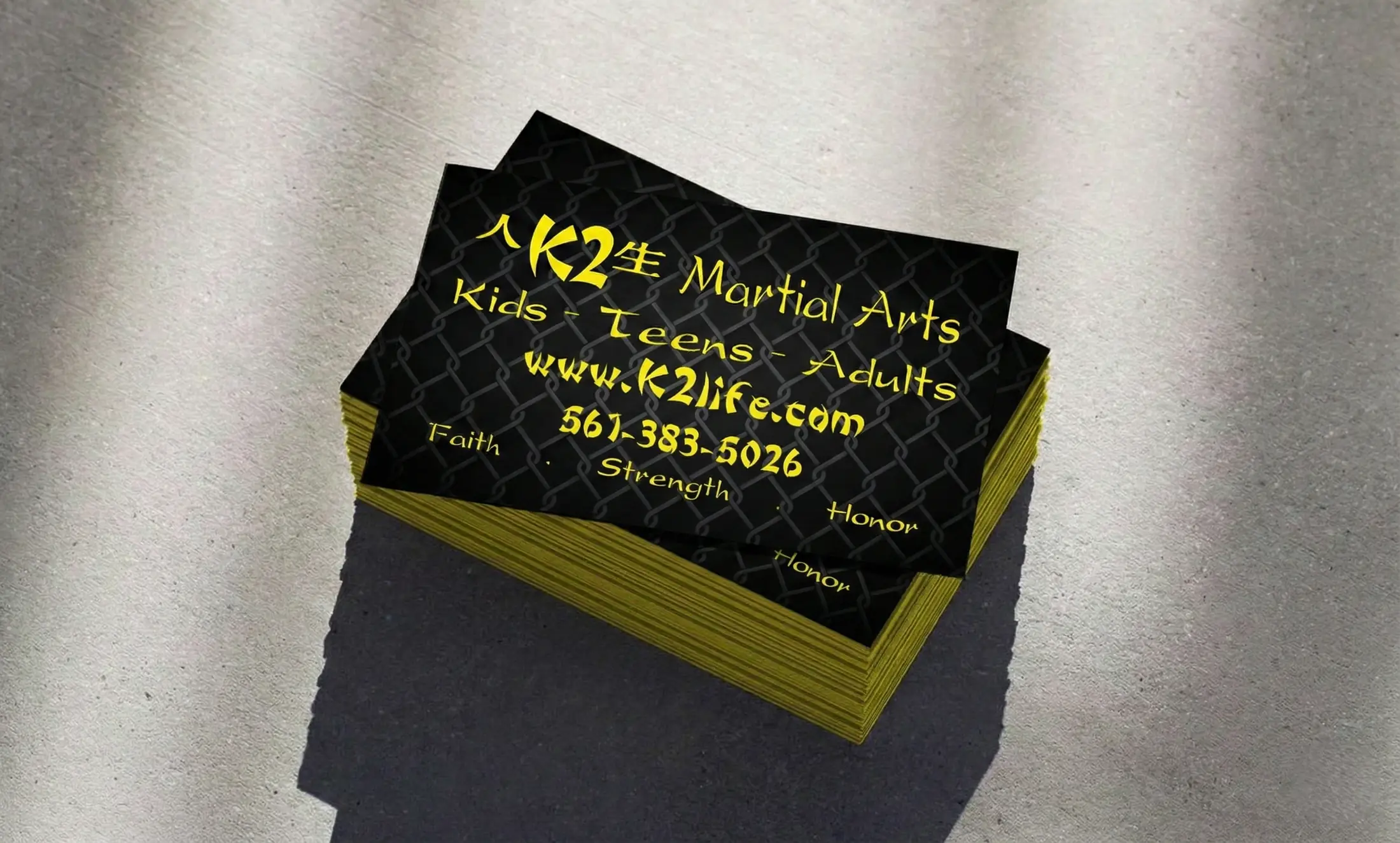 Business card portfolio